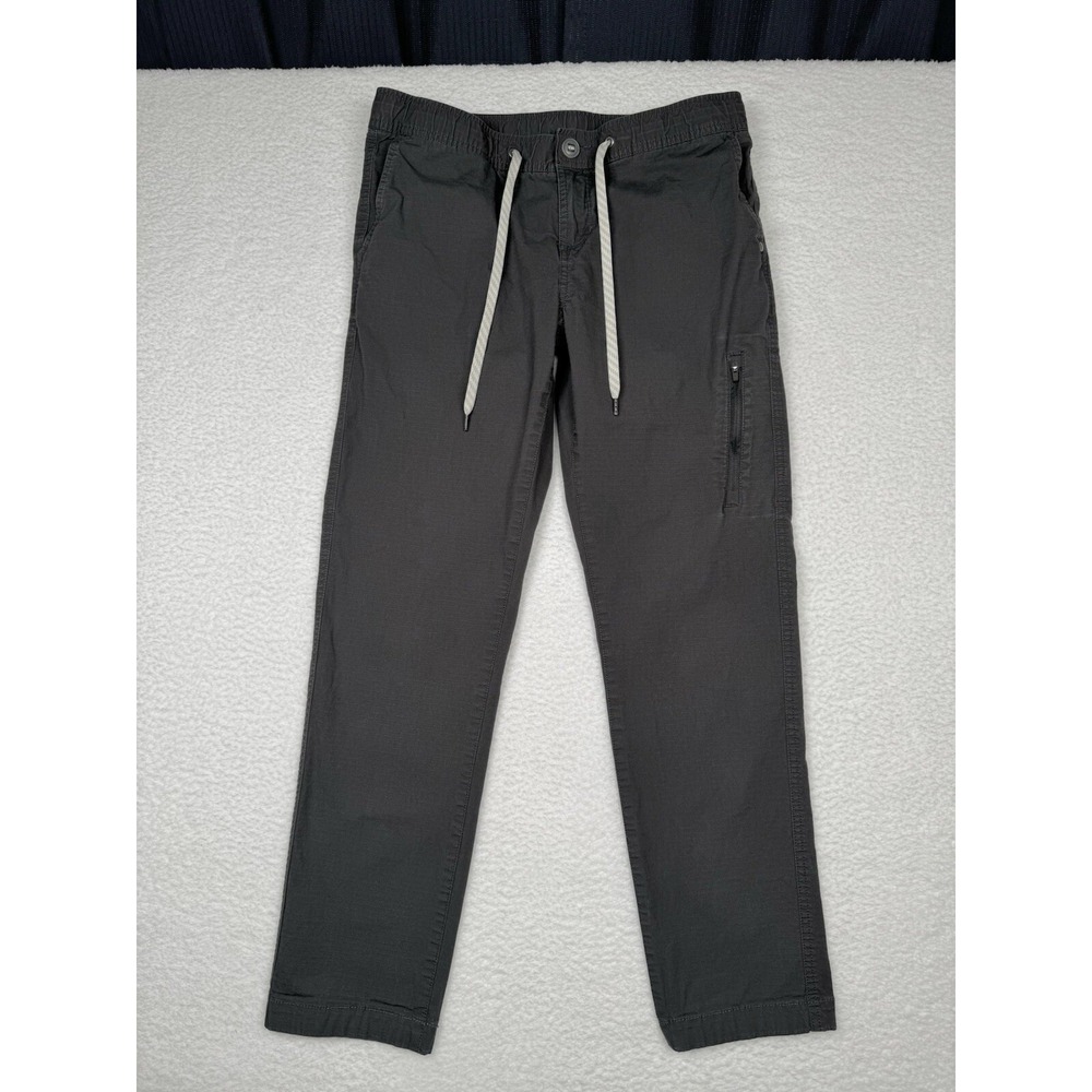 Vuori Ripstop Climber Men Pants Slim Drawstrings Gray - Men's size? - Fits 30x28